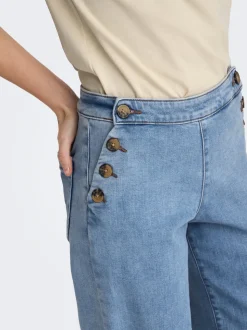 ONLMADISON Hohe Taille Weiter Beinschnitt Jeans