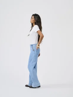 ONLMADISON Hohe Taille Weiter Beinschnitt Jeans