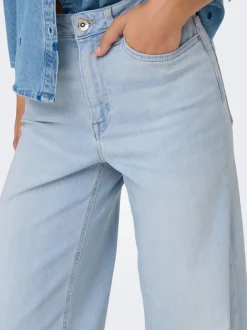 ONLMADISON Hohe Taille Weiter Beinschnitt Jeans