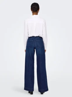 ONLMADISON Hohe Taille Weiter Beinschnitt Jeans