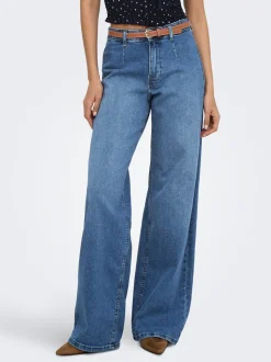 ONLMADISON Hohe Taille Weiter Beinschnitt Jeans