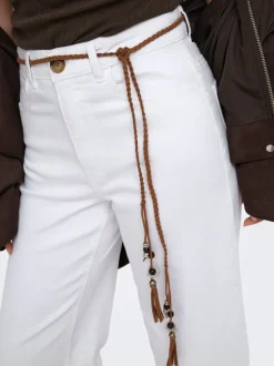 ONLMADISON Hohe Taille Weiter Beinschnitt Verkürzt Jeans