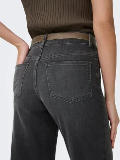 ONLMADISON Hohe Taille Weiter Beinschnitt Jeans