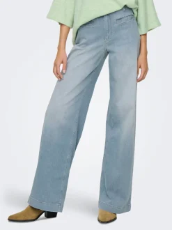 ONLMADISON Hohe Taille Weiter Beinschnitt Jeans