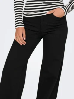ONLMADISON Hohe Taille Weiter Beinschnitt Jeans