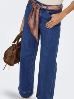 ONLMADISON Hohe Taille Weiter Beinschnitt Jeans