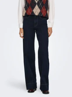 ONLMADISON Hohe Taille Weiter Beinschnitt Jeans