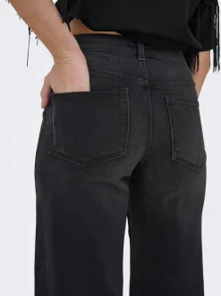 ONLMADISON Hohe Taille Weiter Beinschnitt Jeans
