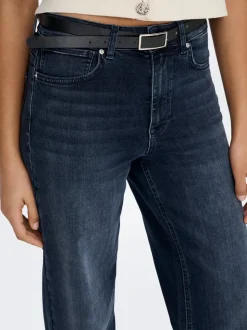ONLMADISON Hohe Taille Weiter Beinschnitt Jeans