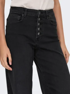 ONLMADISON Hohe Taille Weiter Beinschnitt Jeans