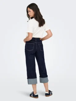 ONLMADISON Hohe Taille Weiter Beinschnitt Jeans