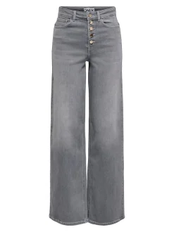 ONLMADISON Mittlere Taille Weiter Beinschnitt Jeans