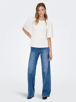 ONLMADISON-ROYAL Hohe Taille Weiter Beinschnitt Jeans
