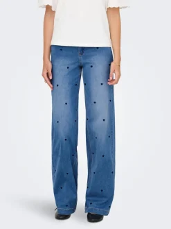 ONLMADISON-ROYAL Hohe Taille Weiter Beinschnitt Jeans