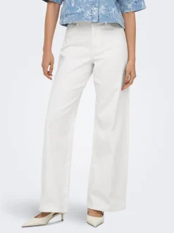 ONLMADISON-SILLE Hohe Taille Weiter Beinschnitt Jeans