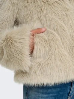 ONLMANNY Kunstpelzjacke