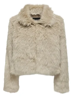 ONLMANNY Kunstpelzjacke
