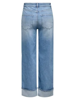 ONLMERCER Hohe Taille Weiter Beinschnitt Jeans