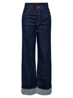 ONLMERCER Hohe Taille Weiter Beinschnitt Jeans