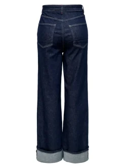 ONLMERCER Hohe Taille Weiter Beinschnitt Jeans