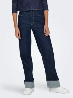 ONLMERCER Hohe Taille Weiter Beinschnitt Jeans