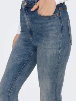 ONLMILA Hohe Taille Flared Jeans