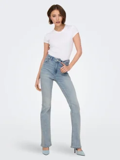 ONLMILA Hohe Taille Flared Jeans