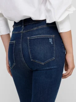 ONLMILA Hohe Taille Skinny Fit Knöchellang Jeans