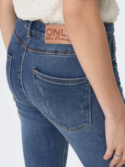 ONLMILA Hohe Taille Skinny Fit Knöchellang Jeans