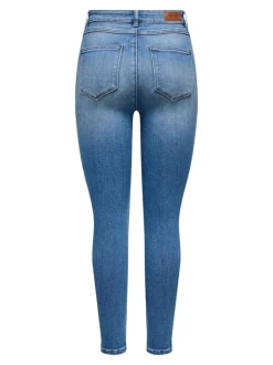 ONLMILA Hohe Taille Skinny Fit Knöchellang Jeans