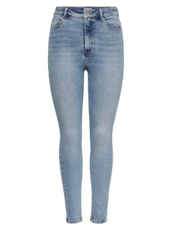 ONLMILA Hohe Taille Skinny Fit Knöchellang Jeans
