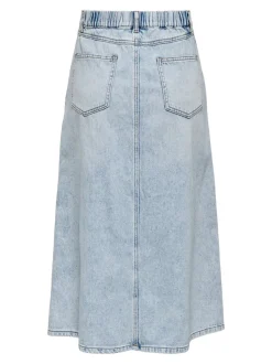 ONLMINDY Denim Jeansrock Langer Rock