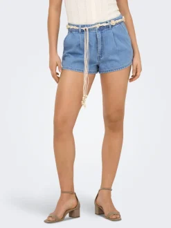 ONLMINDY Mittlere Taille Normal geschnitten Jeans-Shorts
