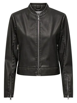 ONLMINDY Kunstlederjacke
