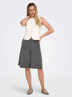 ONLNALINA Mittlere Taille Locker geschnitten Bermuda Shorts