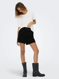 ONLNESSA Hohe Taille Normal geschnitten Shorts