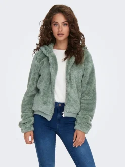 ONLNEWANNA Teddyfell Mantel