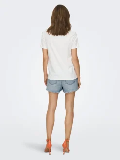 ONLPACY Hohe Taille Normal geschnitten Jeans-Shorts