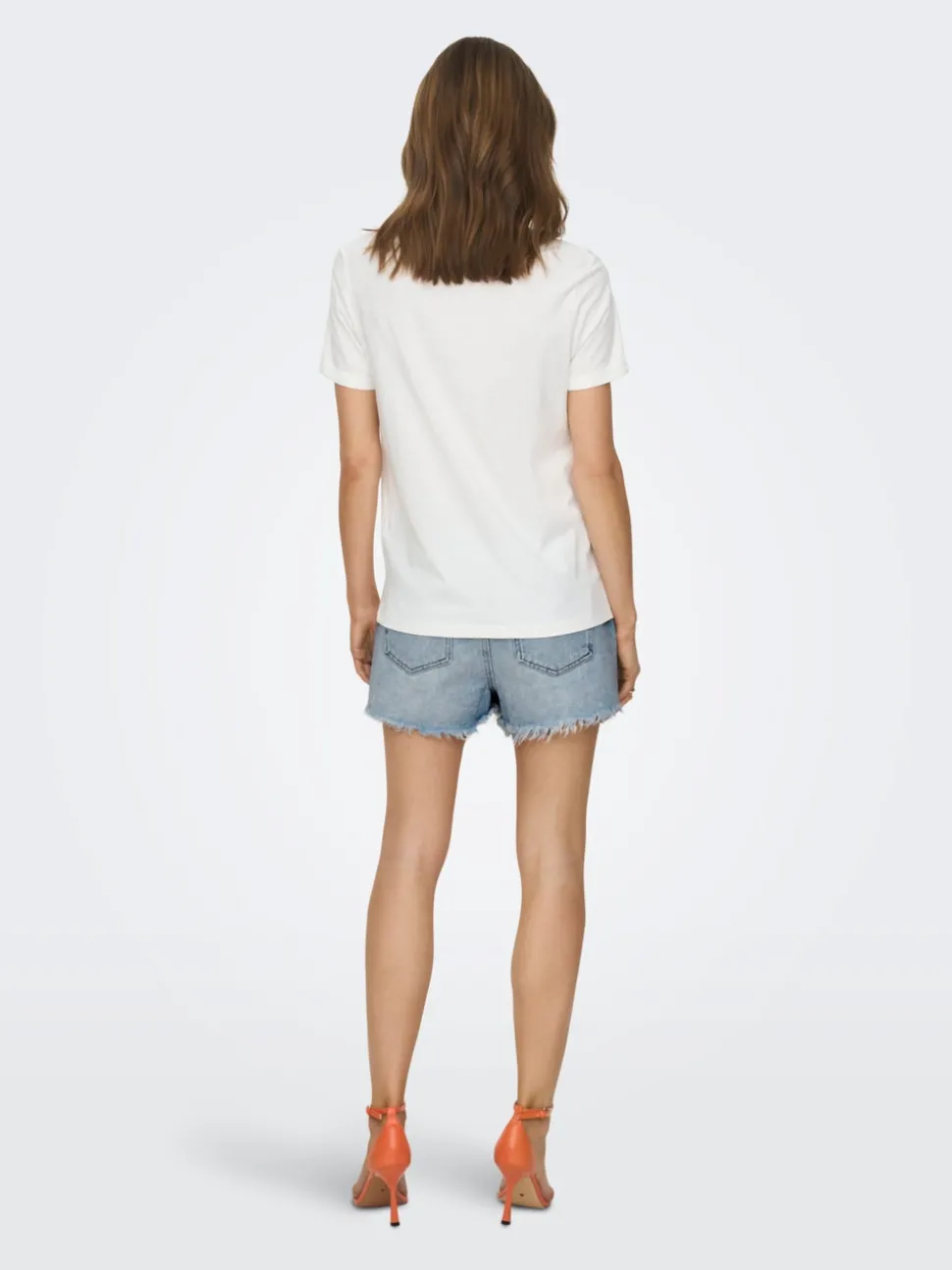 ONLPACY Hohe Taille Normal geschnitten Jeans-Shorts