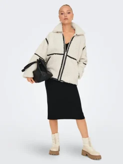 ONLPARIS Teddyfell Jacke