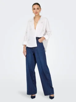 ONLPAULINA Hohe Taille Baggy Fit Jeans