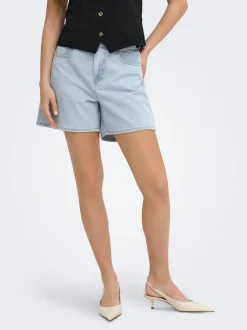 ONLPHINE Hohe Taille Normal geschnitten Jeans-Shorts