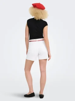 ONLPHINE Hohe Taille Normal geschnitten Jeans-Shorts