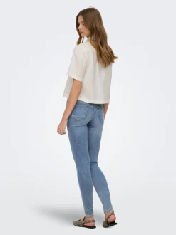 ONLPOWER Mittlere Taille Skinny Fit Knöchellang Jeans
