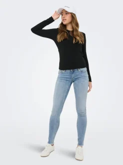 ONLPOWER Niedrige Taille Skinny Fit Knöchellang Jeans