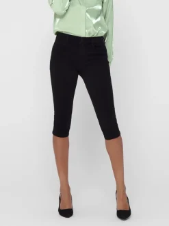 ONLRAIN Mittlere Taille Skinny Fit Jeans-Shorts