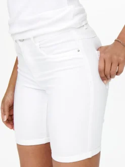ONLRAIN Mittlere Taille Eng anliegend Jeans-Shorts