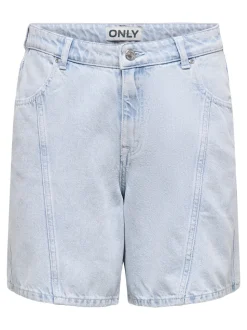 ONLREBECCA Mittlere Taille Normal geschnitten Jeans-Shorts