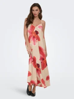 ONLRESI-ELANOR Langes Kleid