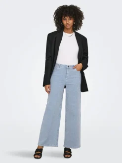 ONLRINE Weiter Beinschnitt Hose mit weitem Beinschnitt